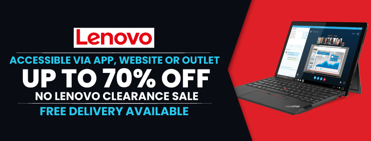 Lenovo Clearance Sale: Up To 70% Off