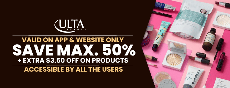 Save Max. 50% + $3.50 | Ulta Coupons