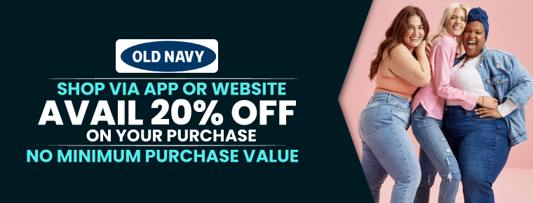 Avail 20% Off Via Old Navy Coupon Code