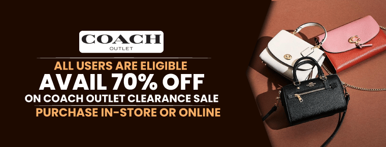 70% Savings | Coach Outlet Clearance Sale
