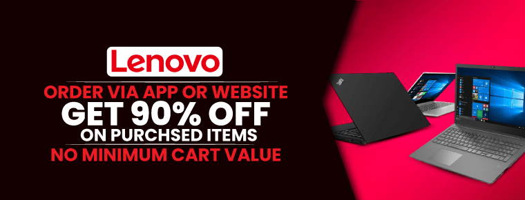Lenovo Sale 2022| Get 90% Off