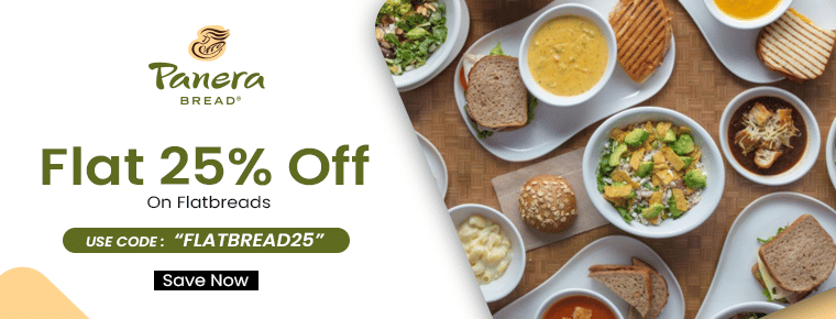 Flat 25% Off On Flatbreads