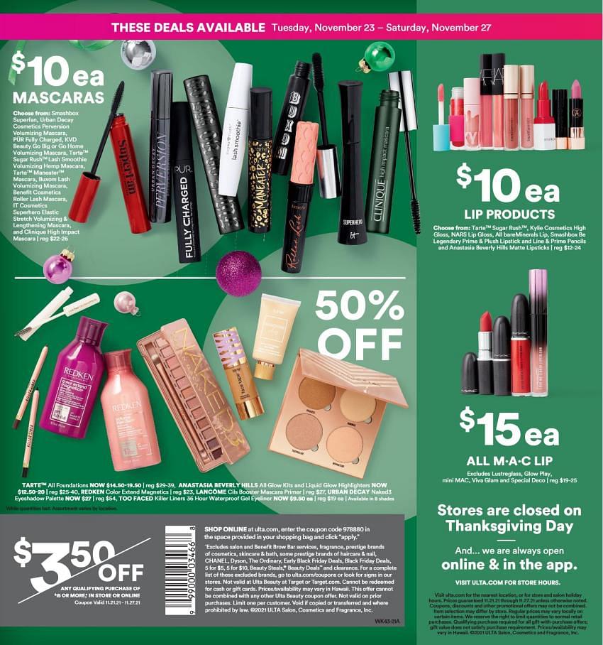 Ulta Black Friday Ad 2022 Predictions, Deals & Shopping Hours