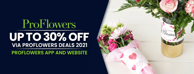 ProFlowers Deals 2021 : Up to 30% Off