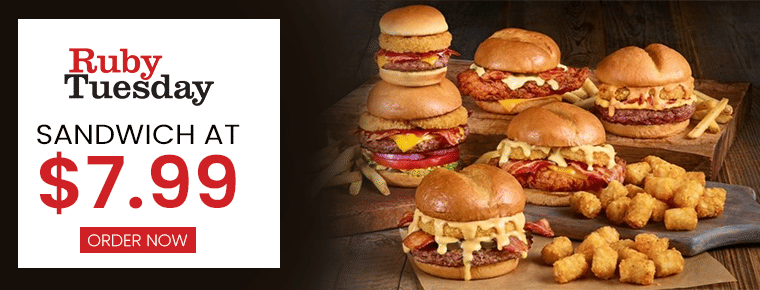 Order Signature Sandwich: $7.99