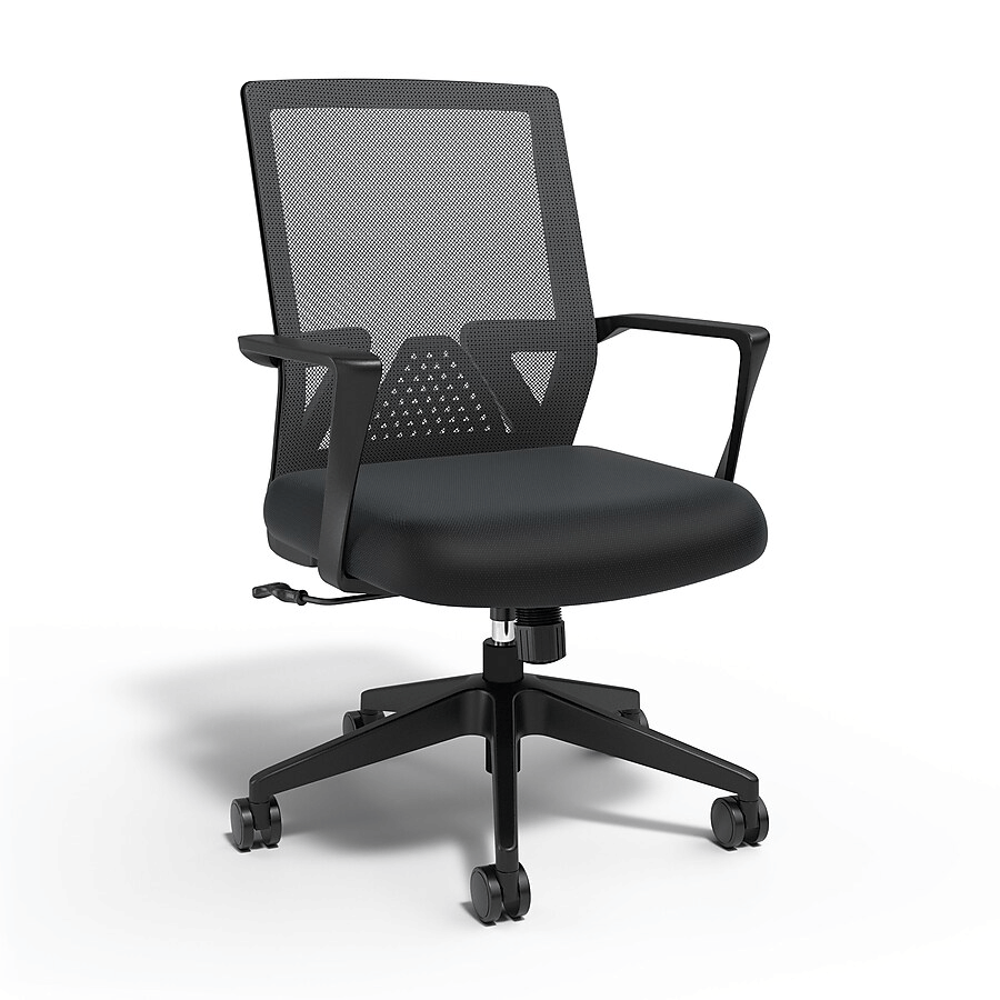 Staples Cartwright ergonomic task chair in black