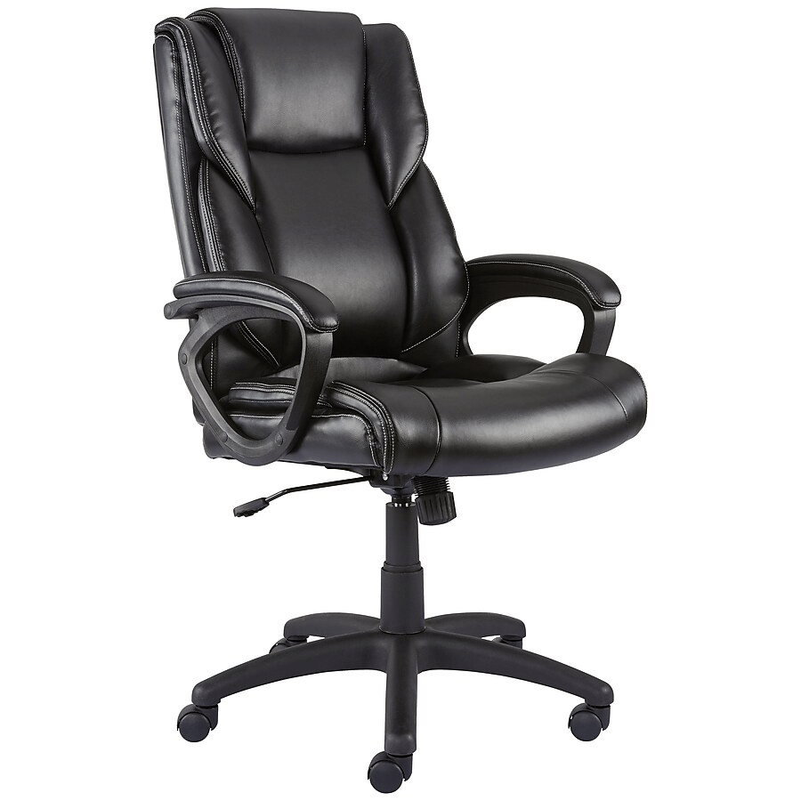 Staples Kelburne padded executive office chair in black
