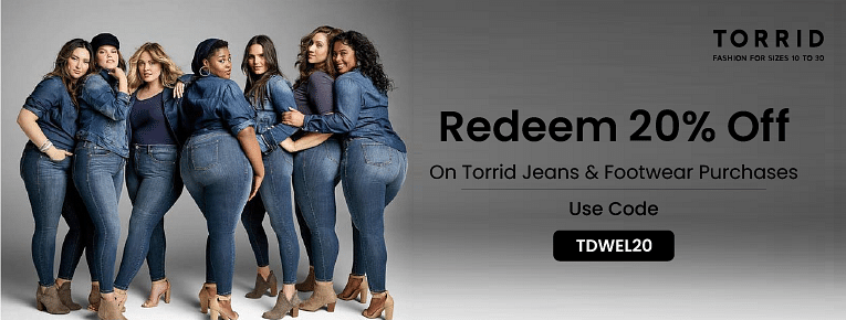 Torrid Free Shipping Code Jan 2022: Extra 10% Off Torrid Coupons Today