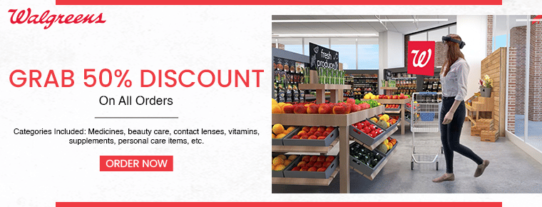 Walgreens Pharmacy Coupon: Grab 50% discount 