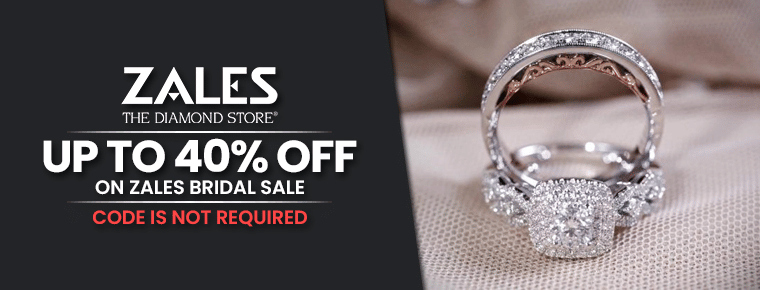 Zales Bridal Sale| Up to 40% Savings