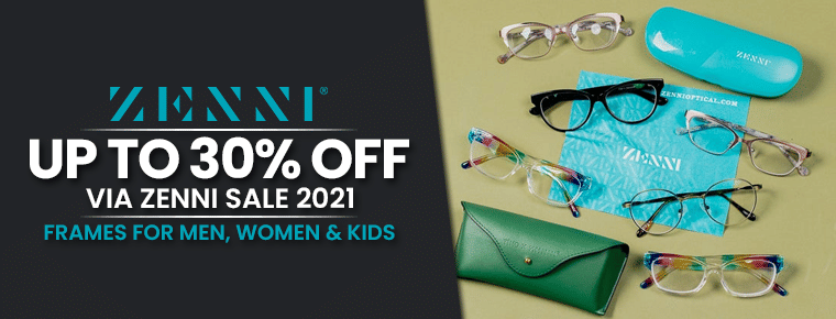 Zenni Sale 2021| Up To 30% Off