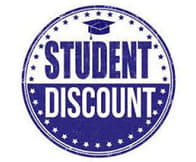 Student Discount coupons