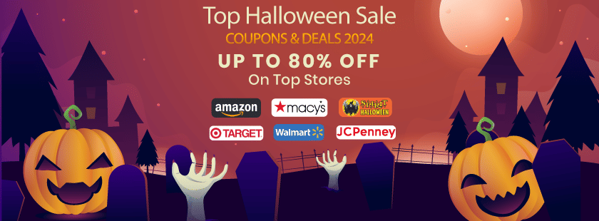 Top Halloween Sale Coupons & Deals 2024 | Up to 80% Off on top stores