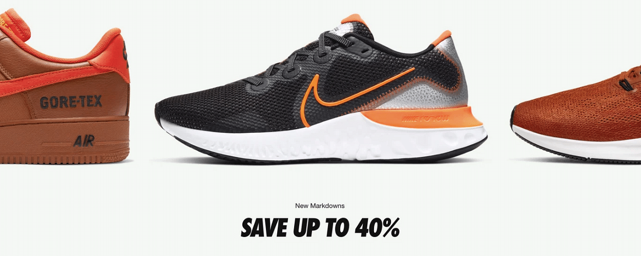 off Nike Promo Codes and Coupons 
