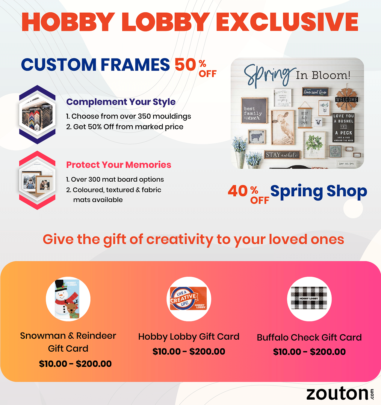 50 off Hobby Lobby Coupons & Promo Codes May 2021
