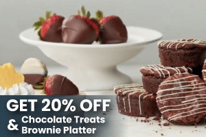 Edible Chocolate Treats & Brownie Platter