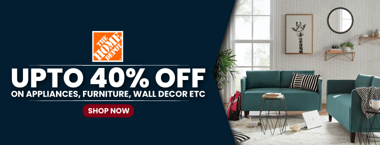 Home Depot 40% Discount Coupon