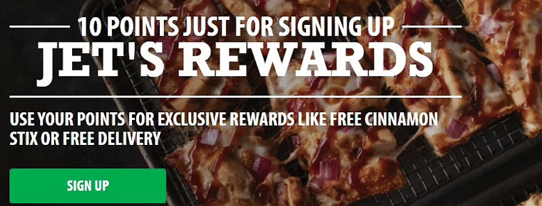Jet's Pizza Rewards