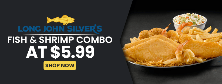 Long John Silver's Shrimp Combo