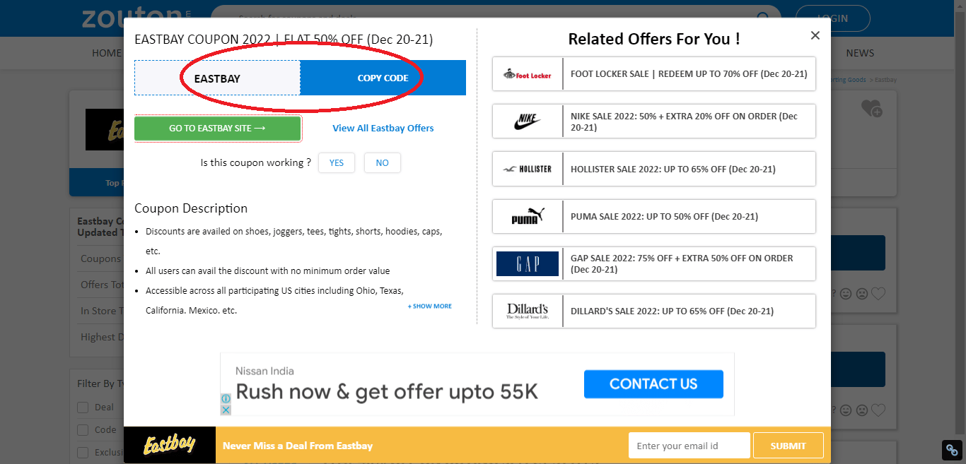 Eastbay-Coupon-Code