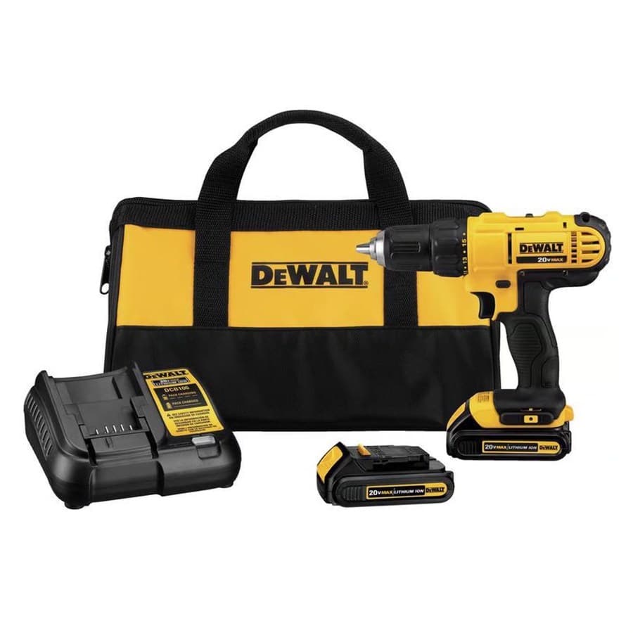 DeWalt 20V MAX 1/2 in. Brushed Cordless Compact Drill Kit (Battery & Charger) Ace Hardware sale
