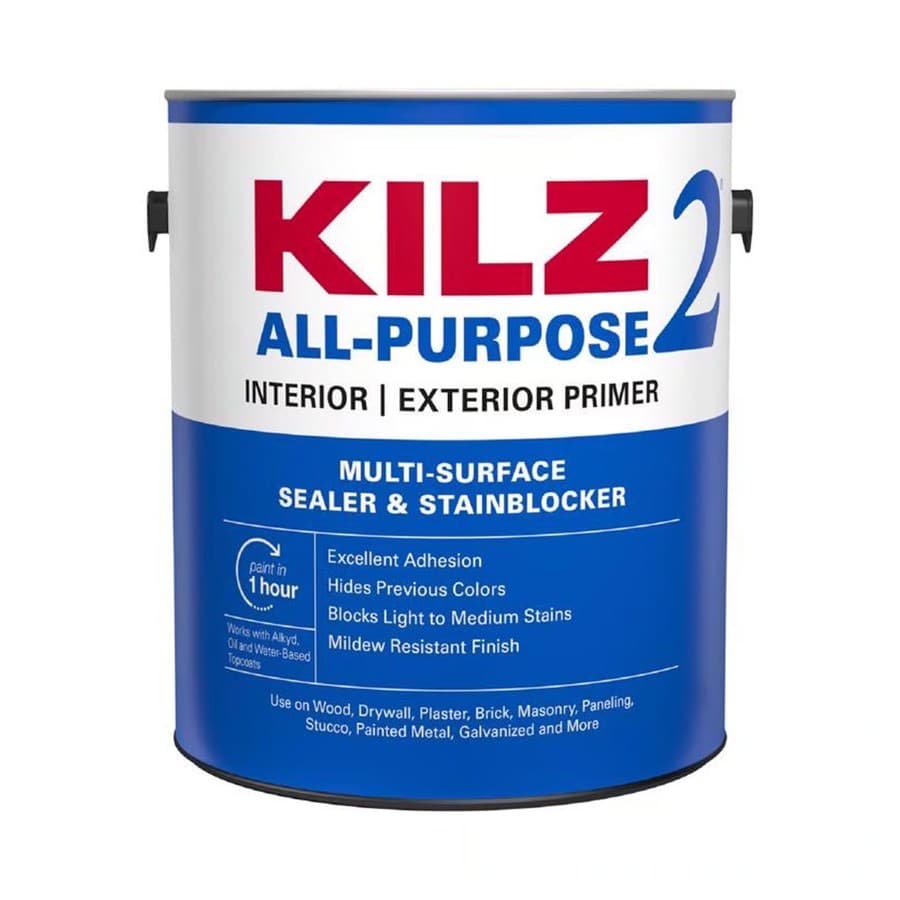 KILZ White Flat Water-Based Acrylic Stain Blocking Primer 1 gal Ace Hardware sale