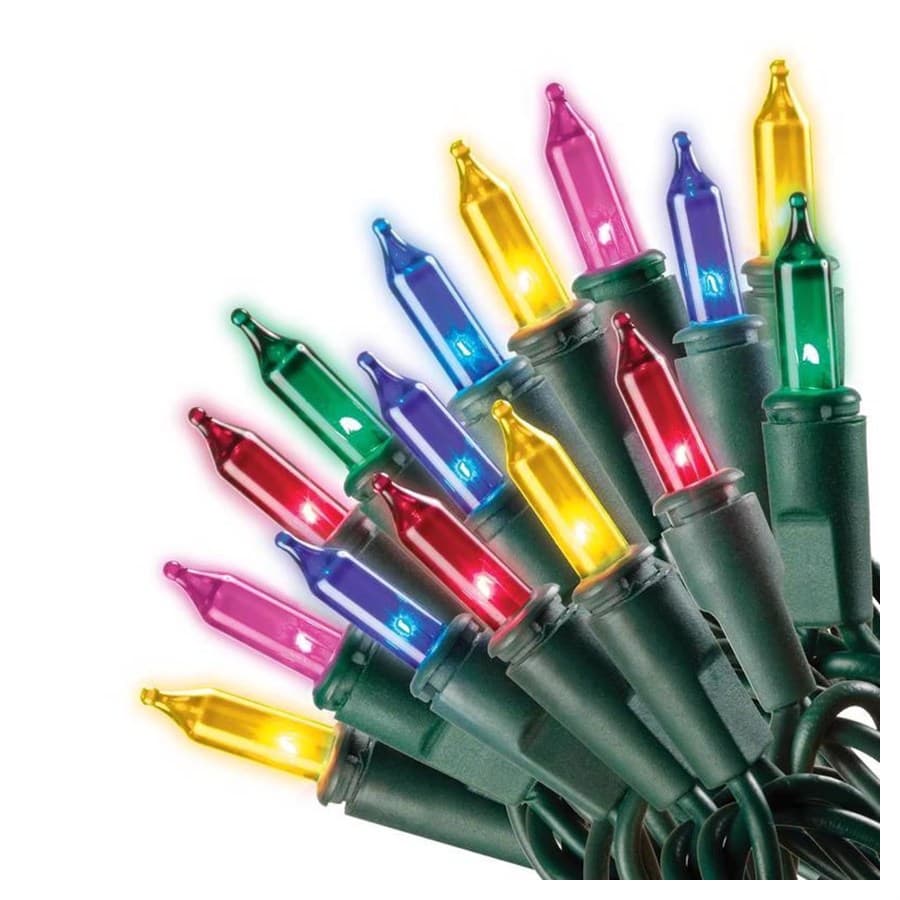 Celebrations Red Incandescent Mini Multicolored 300 ct String Christmas Lights 62 ft. Ace Hardware sale