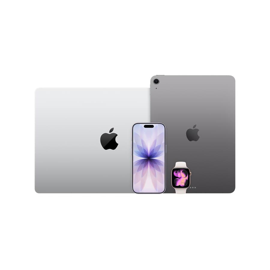 Apple devices: MacBook Pro, iPhone 17, iPad Air, Apple Watch Apple sale