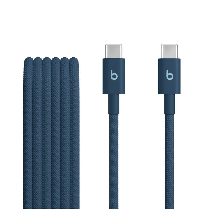 Beats USB-C to USB-C Woven Cable (1.5 m / 5 ft) in Nitro Navy. Apple sale