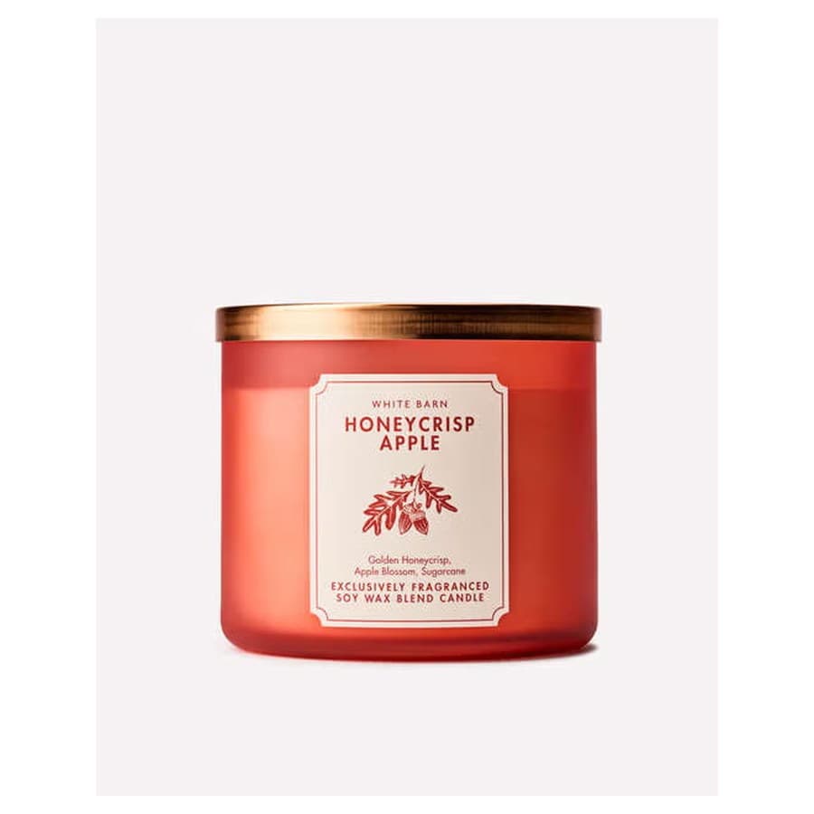 Honeycrisp Apple 3-Wick Candle Bath & Body Works sale