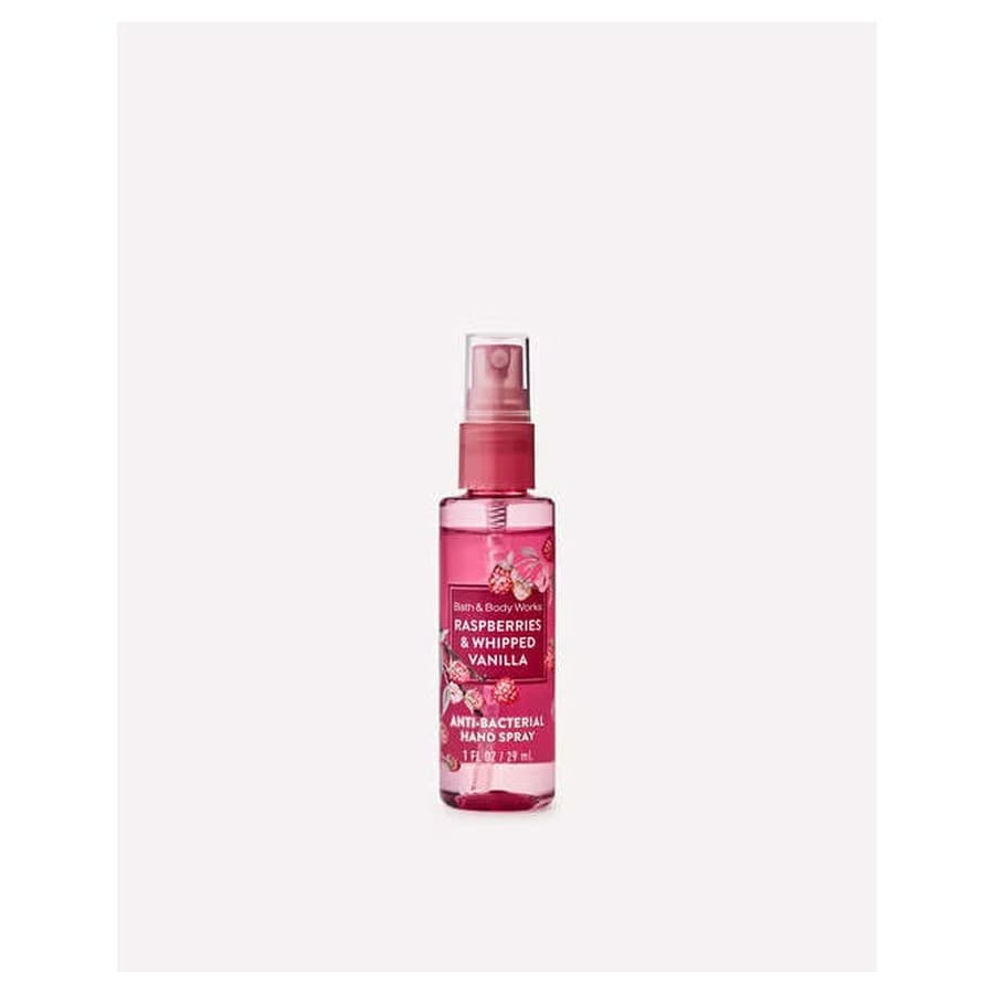 Raspberries & Whipped Vanilla Hand Sanitizer Spray Bath & Body Works sale
