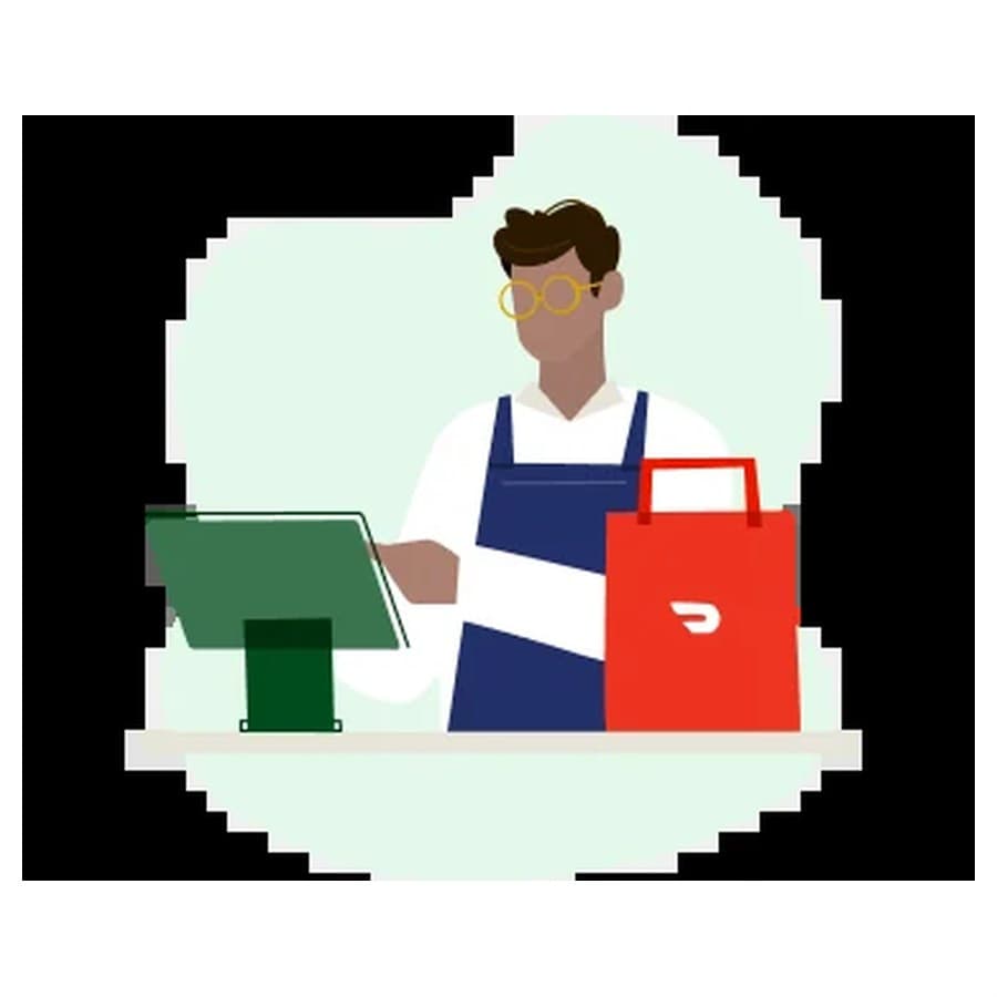 Grocery-cart refill DoorDash sale
