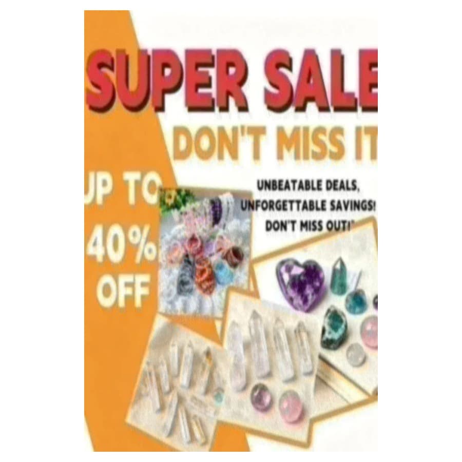 MYTU💜eBay Live: Bid From $2 | Premium Healing Crystals🎁 Free Shipping eBay sale
