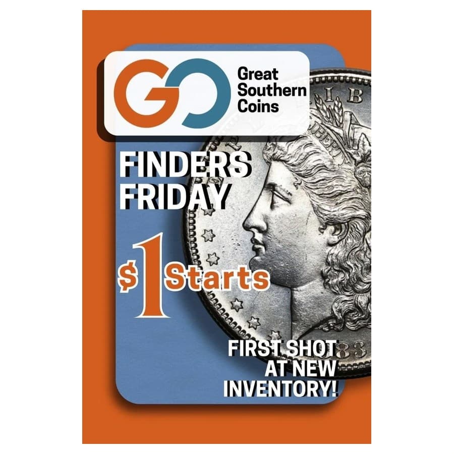 Finders Friday $1 n' Roll Rare Coin Auctions eBay sale