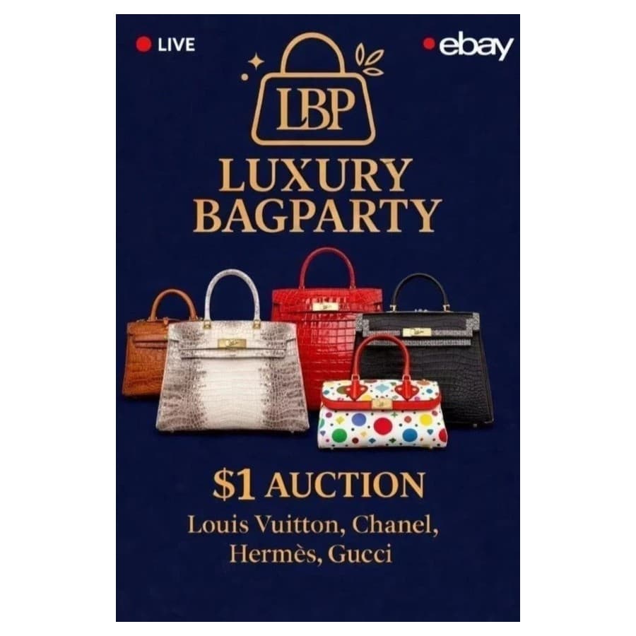 $1 AUCTION MEGA ON HERMรS FAMILY- CHANEL - DIOR - GUCCI, SPECIAL FINDS!! eBay sale