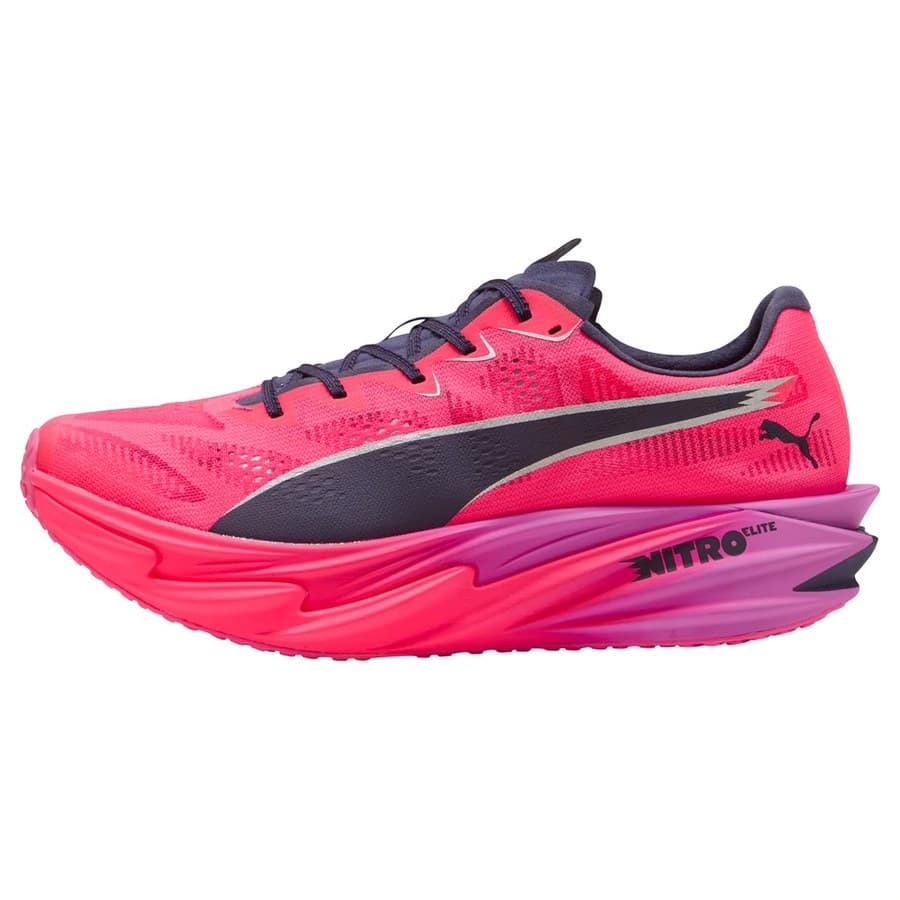 Puma Deviate HYROX Elite Mens Running Shoes Pink Lightweight Racing Run Trainers eBay sale