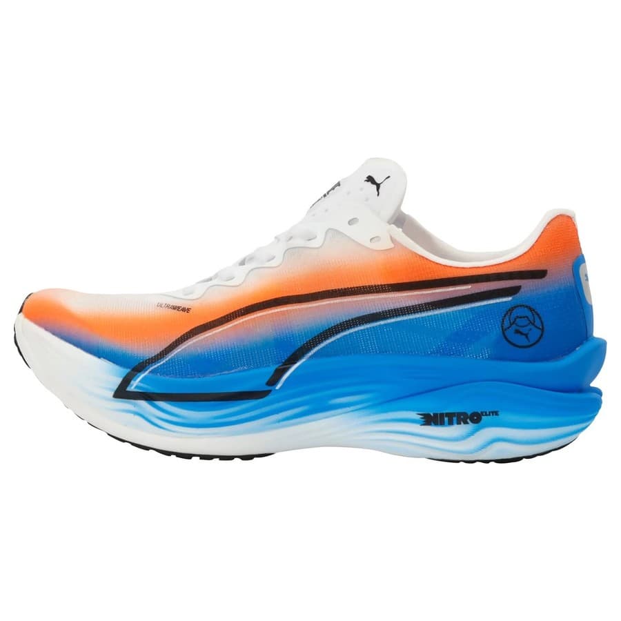 Puma Deviate Nitro Elite 3 Mens Running Shoes White Lightweight Racing Trainers eBay sale
