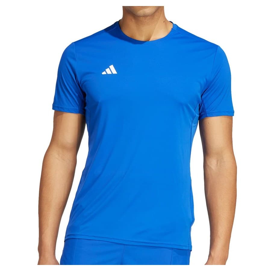 adidas Adizero Essentials Mens Running Top Blue Short Sleeve Lightweight T-Shirt eBay sale
