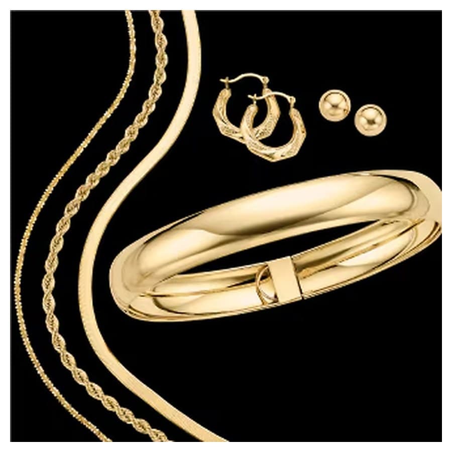 Gold Jewelry JCPenney sale