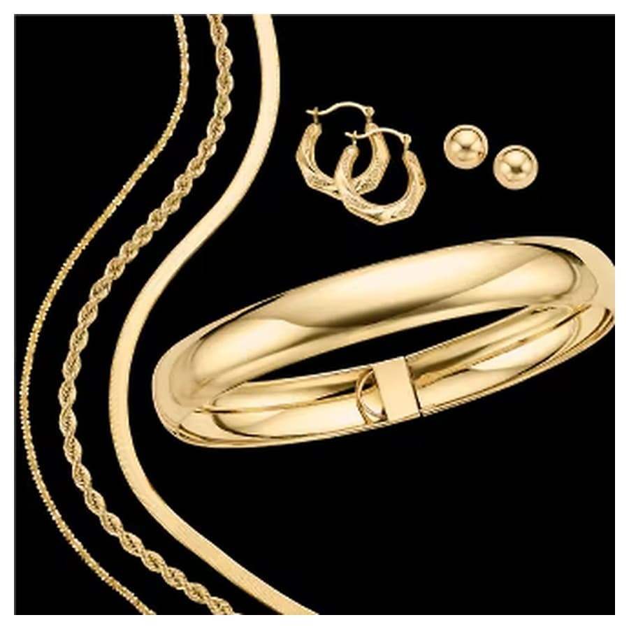 Gold Jewelry JCPenney sale