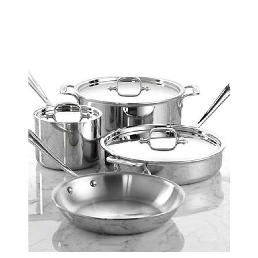 D3 Stainless Steel 7 Piece Cookware Set, Exclusively at Macy’s Macy's sale