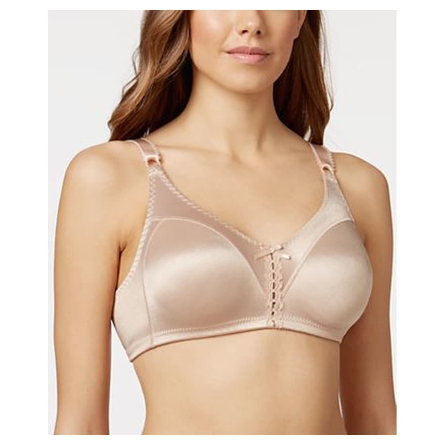Double Support Tailored Wireless Lace Up Front Bra 3820 Macy's sale