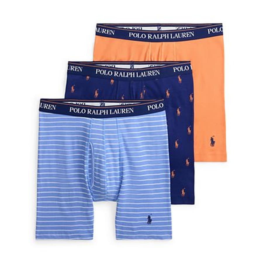 Men's Classic Cotton Knit Boxer Briefs , 3-Pack Set Macy's sale