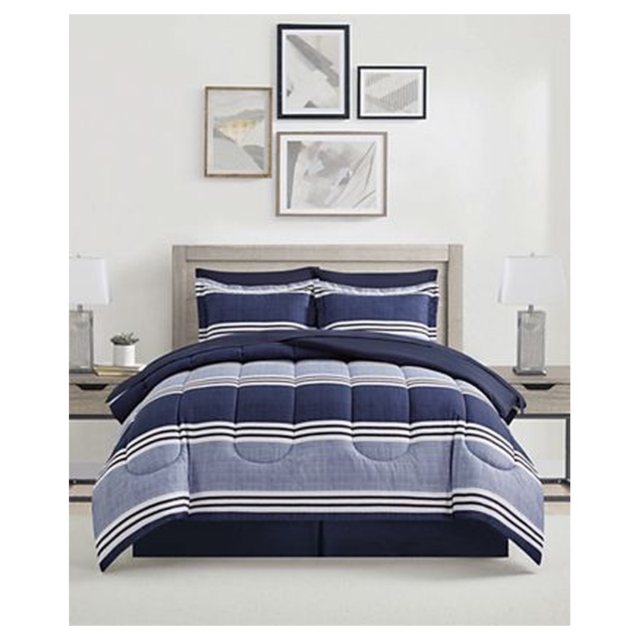 Aiden Striped 8-Pc. Comforter Sets Macy's sale