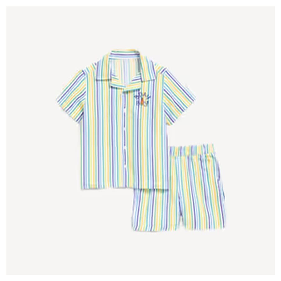 Image of a toddler boy outfit set Old Navy sale