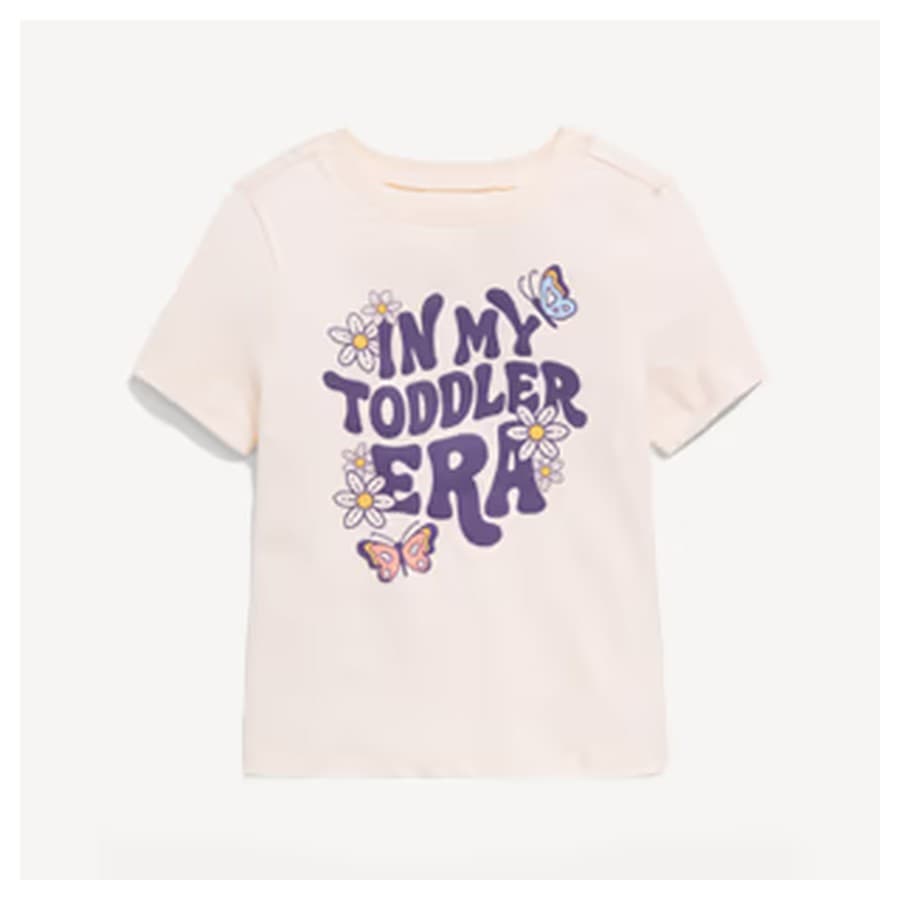 Image of Old Navy toddler girls graphic tee. Old Navy sale