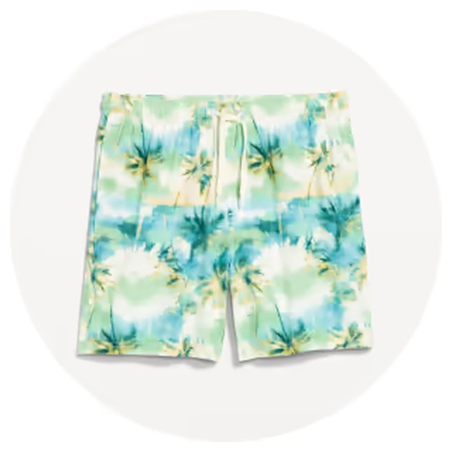 Multi-Color Tropical Swim Trunks Old Navy sale