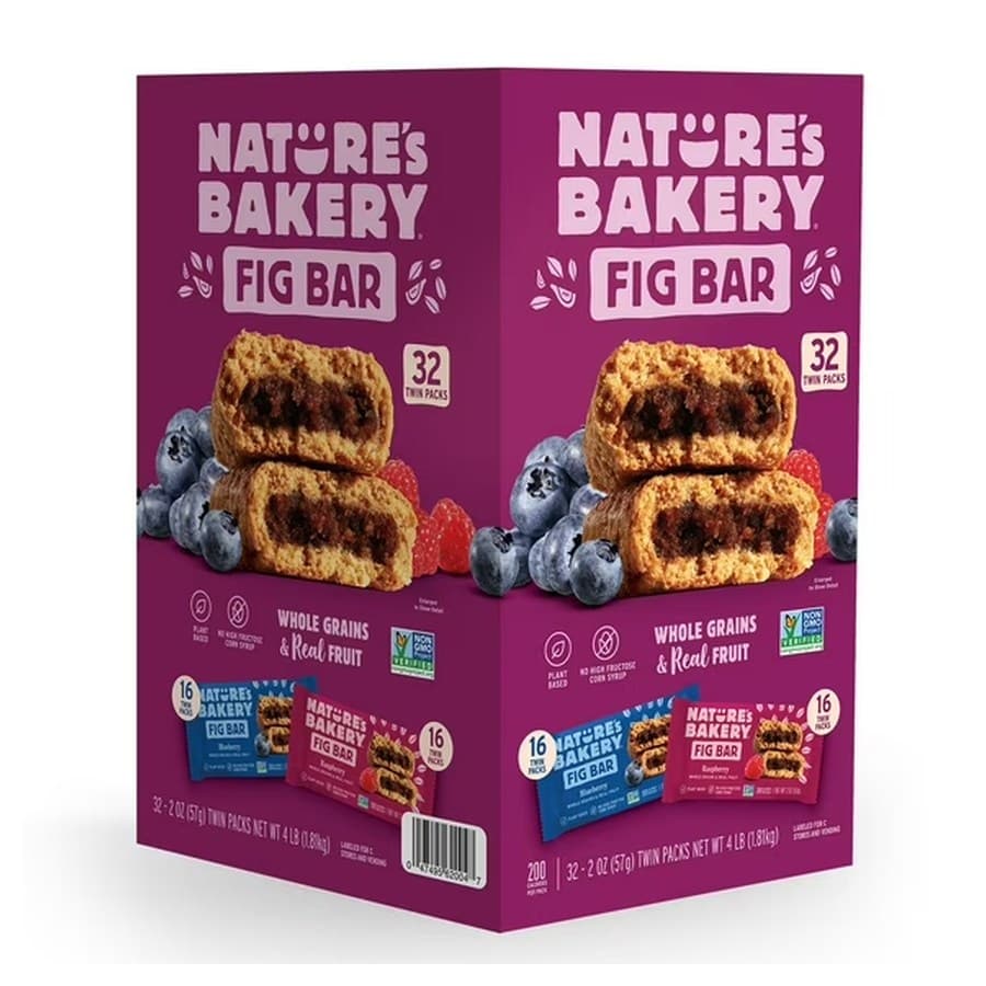 Nature's Bakery Fig Bars, Variety Pack, 2 oz., 32 ct. Sam's Club sale