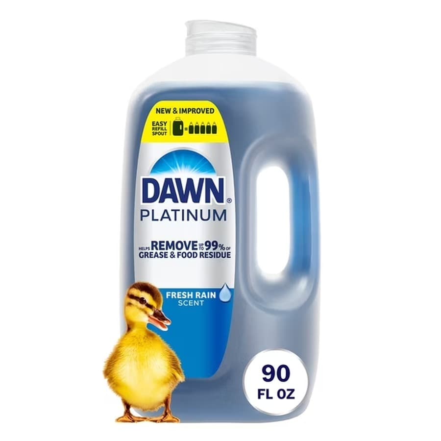 Dawn Platinum Dishwashing Liquid Dish Soap, Refreshing Rain, 90 fl. oz. Sam's Club sale