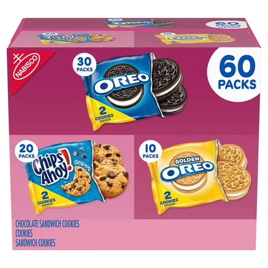 Nabisco Sweet Treats Variety Pack, 60 pk. Sam's Club sale